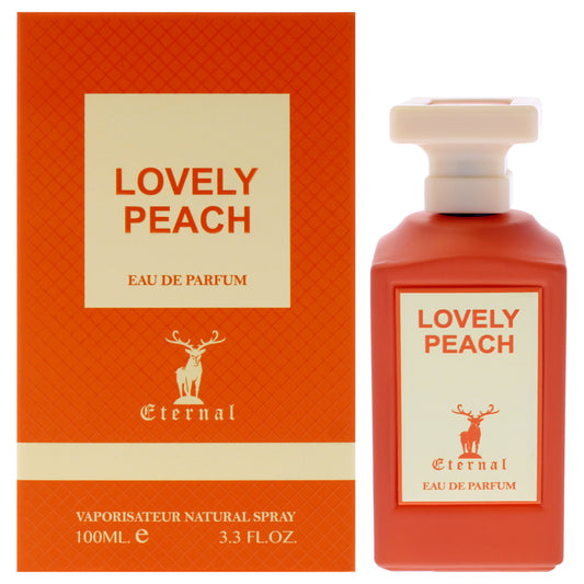 Eternal Collection - Lovely Peach by Khalis for Women - 3.4 oz EDP Spray