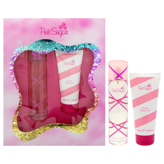 Pink Sugar 2 Pc Gift Set 3.4oz EDT Spray