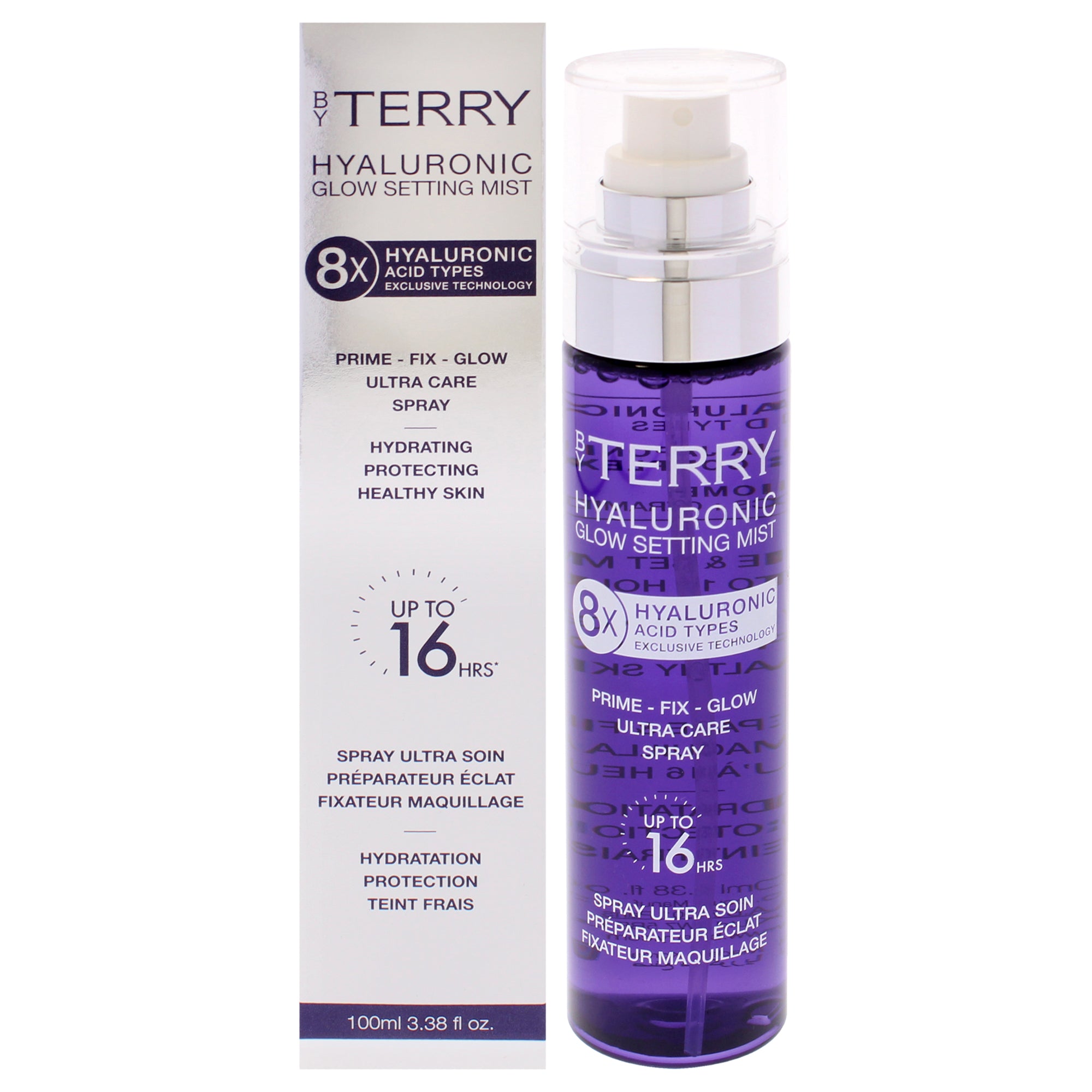 Hyaluronic Glow Setting Mist by By Terry for Women - 3.38 oz Mist