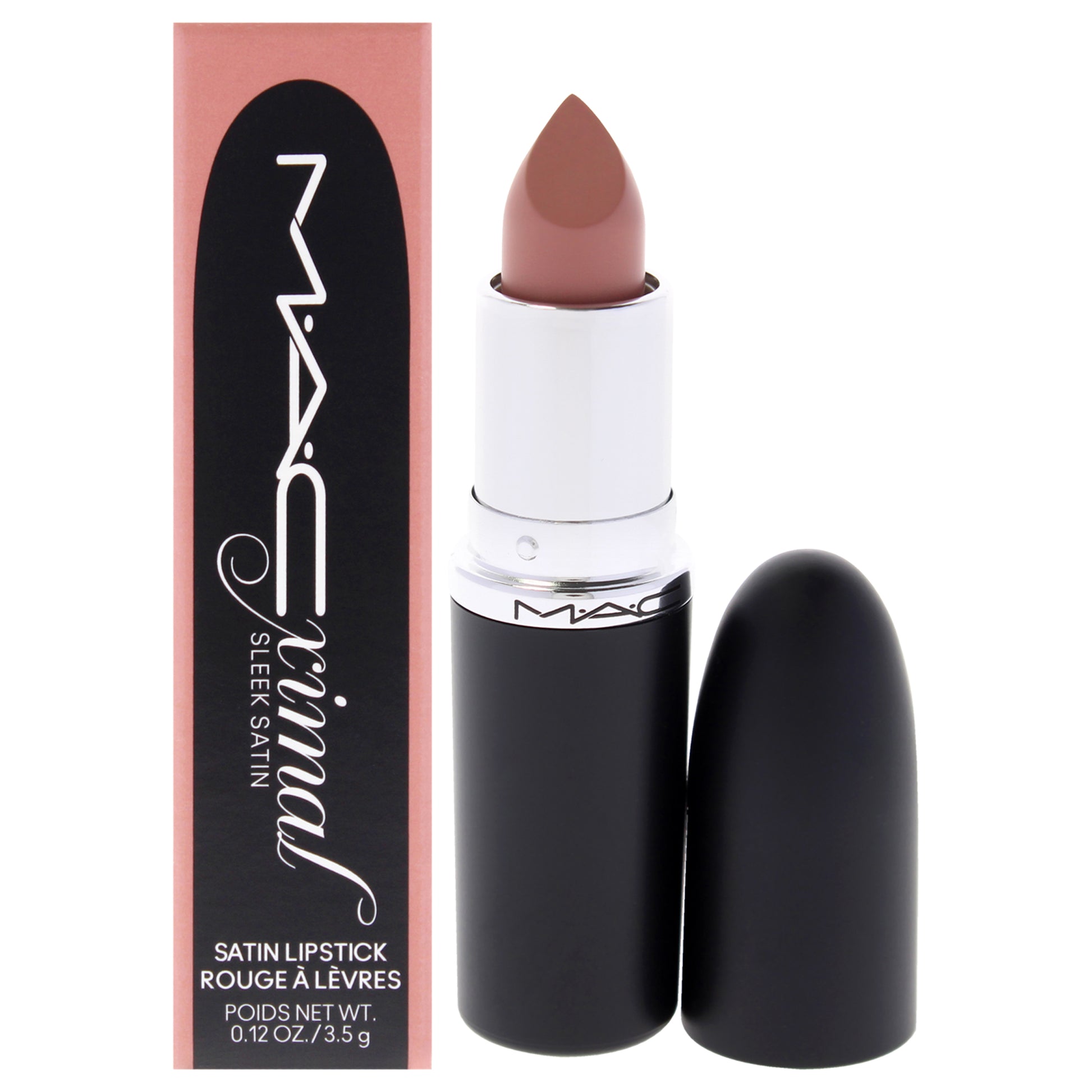 Macximal Satin Lipstick - 825 Blankety by MAC for Women - 0.12 oz Lipstick