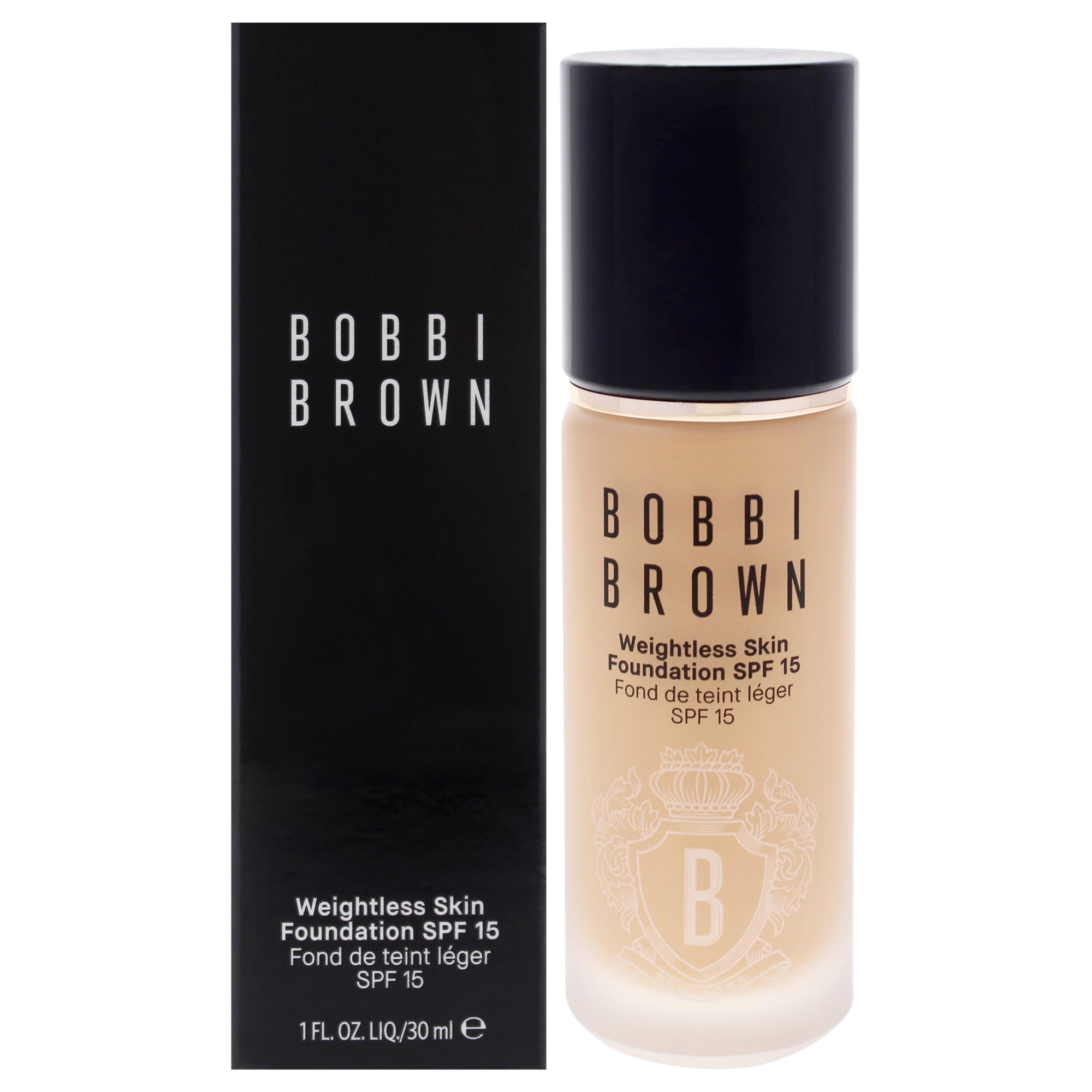 Weightless Skin Foundation SPF 15 - W-056 Warm Natural by Bobbi Brown for Women - 1 oz Foundation