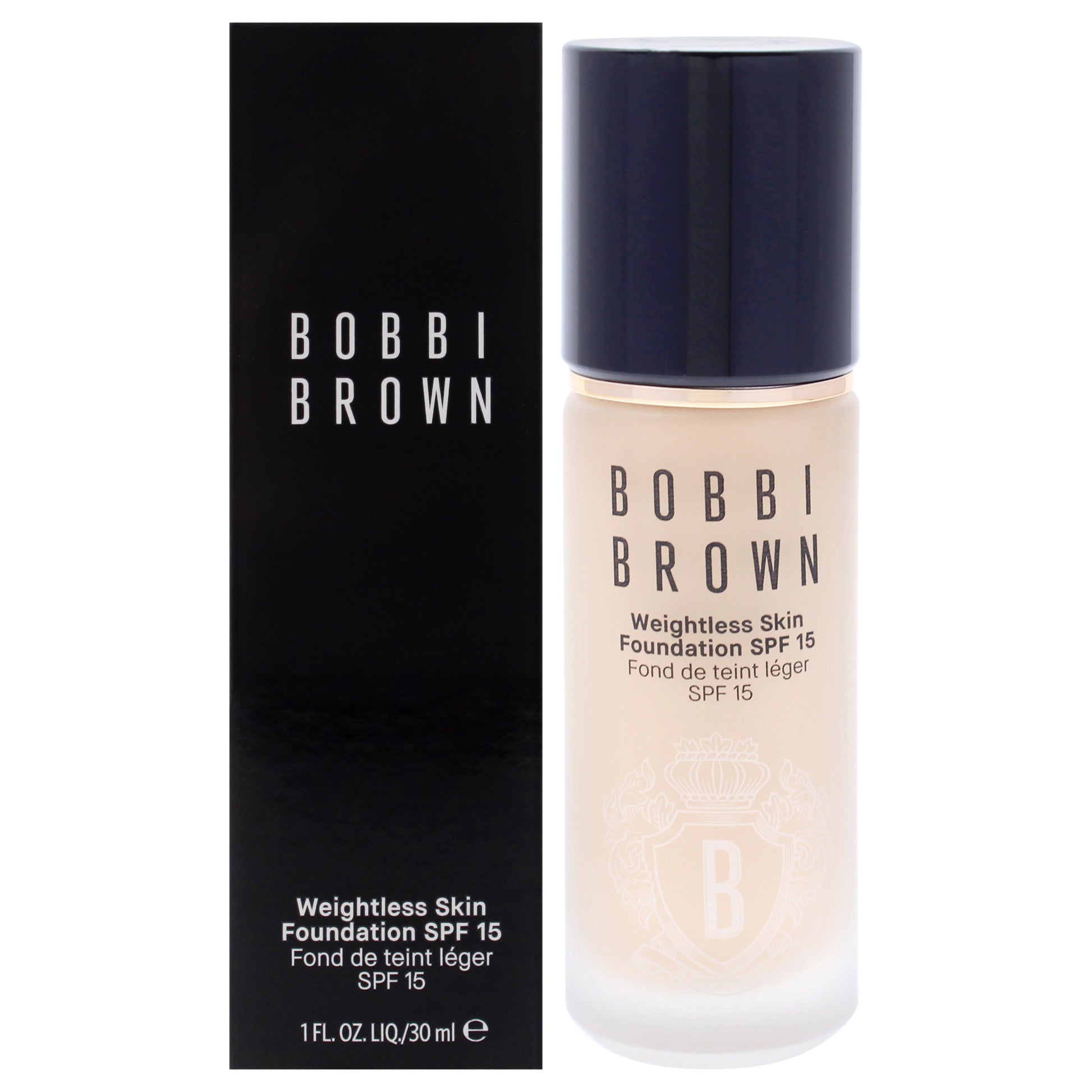 Weightless Skin Foundation SPF 15 - N-020 Neutral Ivory by Bobbi Brown for Women - 1 oz Foundation