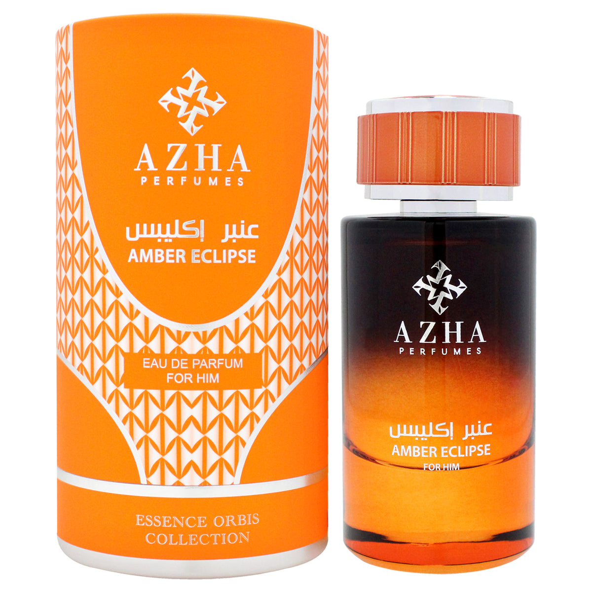Essence Orbis Collection - Amber Eclipse by Azha for Men - 3.3 oz EDP Spray