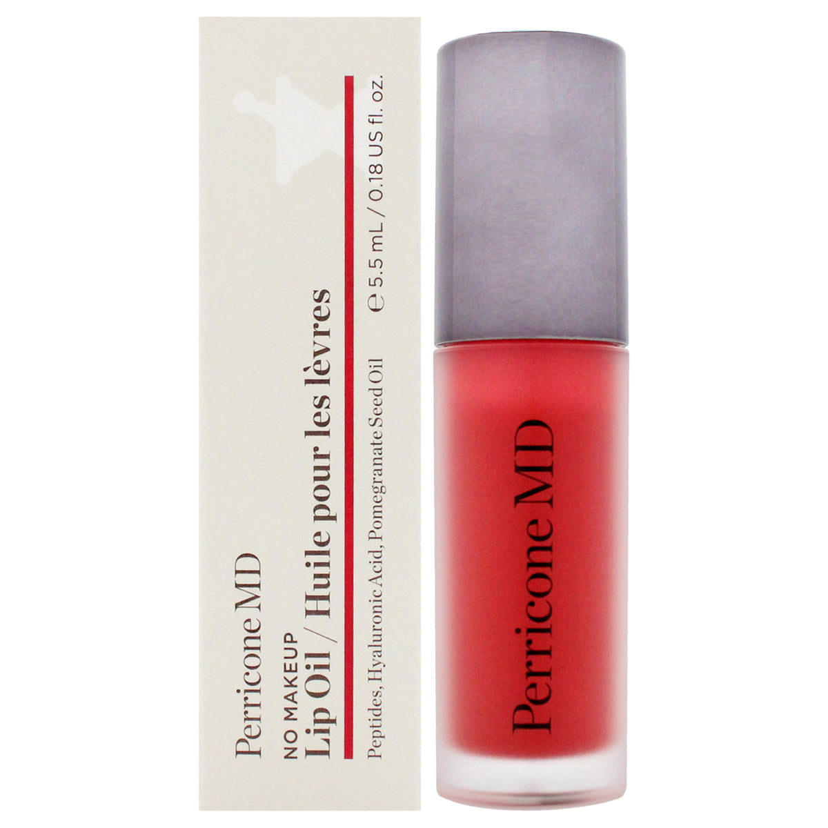 No Makeup Lip Oil - 3 Pomegranate by Perricone MD for Women - 0.15 oz Lip Oil