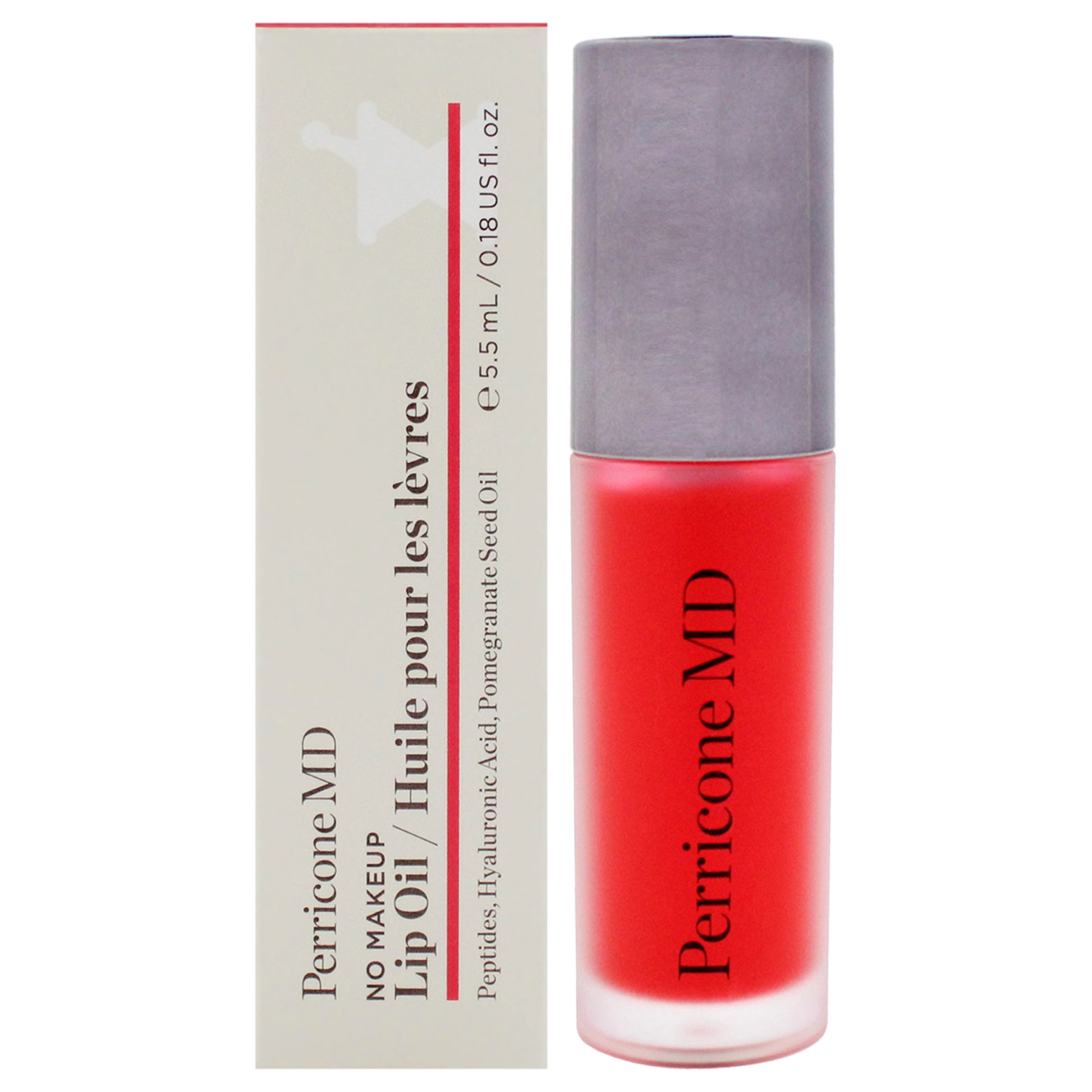 No Makeup Lip Oil - 5 Raspberry by Perricone MD for Women - 0.15 oz Lip Oil