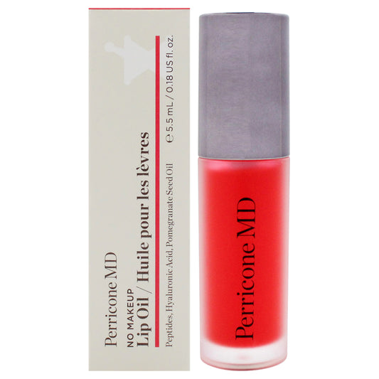 No Makeup Lip Oil - 5 Raspberry by Perricone MD for Women - 0.15 oz Lip Oil