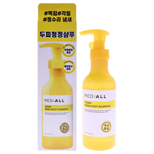 Young Fresh Root Shampoo by Med:All for Unisex - 11.26 oz Shampoo