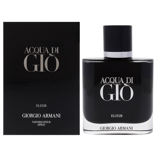 Acqua Di Gio Elixir by Giorgio Armani for Men - 1.6 oz Parfum Spray