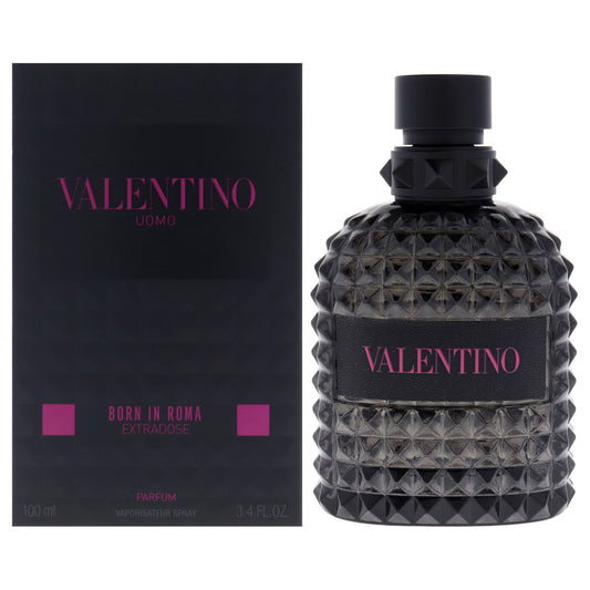 Uomo Born In Roma Extradose by Valentino for Men - 3.4 oz Parfum Spray
