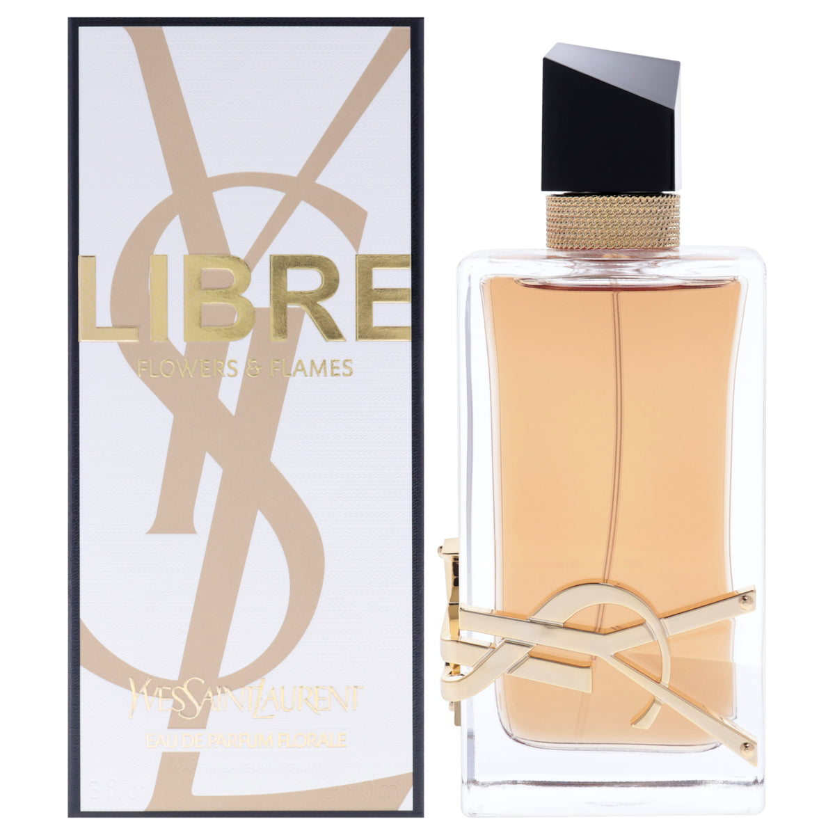 Libre Flowers And Flames by Yves Saint Laurent for Women - 3 oz EDP Spray