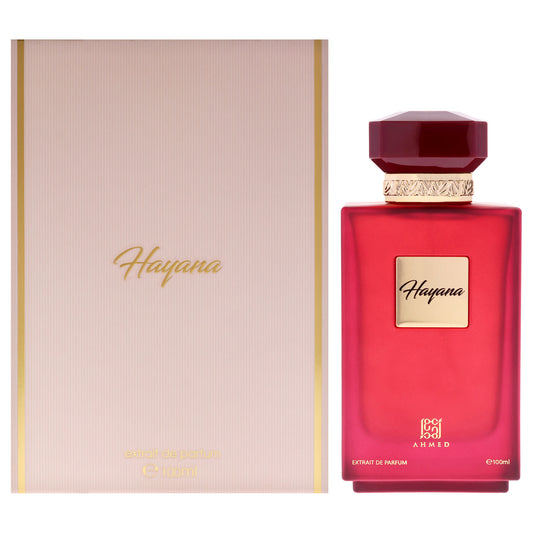 Hayana by Ahmed Al Maghribi for Unisex - 3.38 oz Extrait De Parfum Spray
