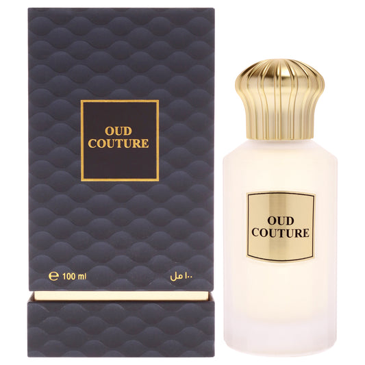 Oud Couture by Ahmed Al Maghribi for Unisex - 3.38 oz Extrait De Parfum Spray