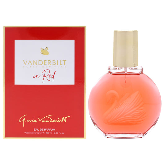 Vanderbilt In Red by Gloria Vanderbilt for Women - 3.38 oz EDP Spray