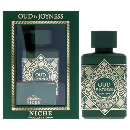 Niche Collection - Oud Is Joyness by Khalis for Men - 3.4 oz EDP Spray