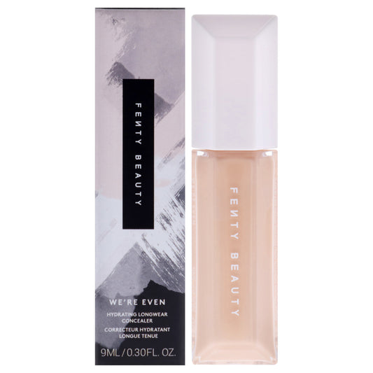 Were Even Hydrating Longwear Concealer - 220W Light Medium With Warm Neutral Undertones by Fenty Beauty for Women - 0.30 oz Concealer