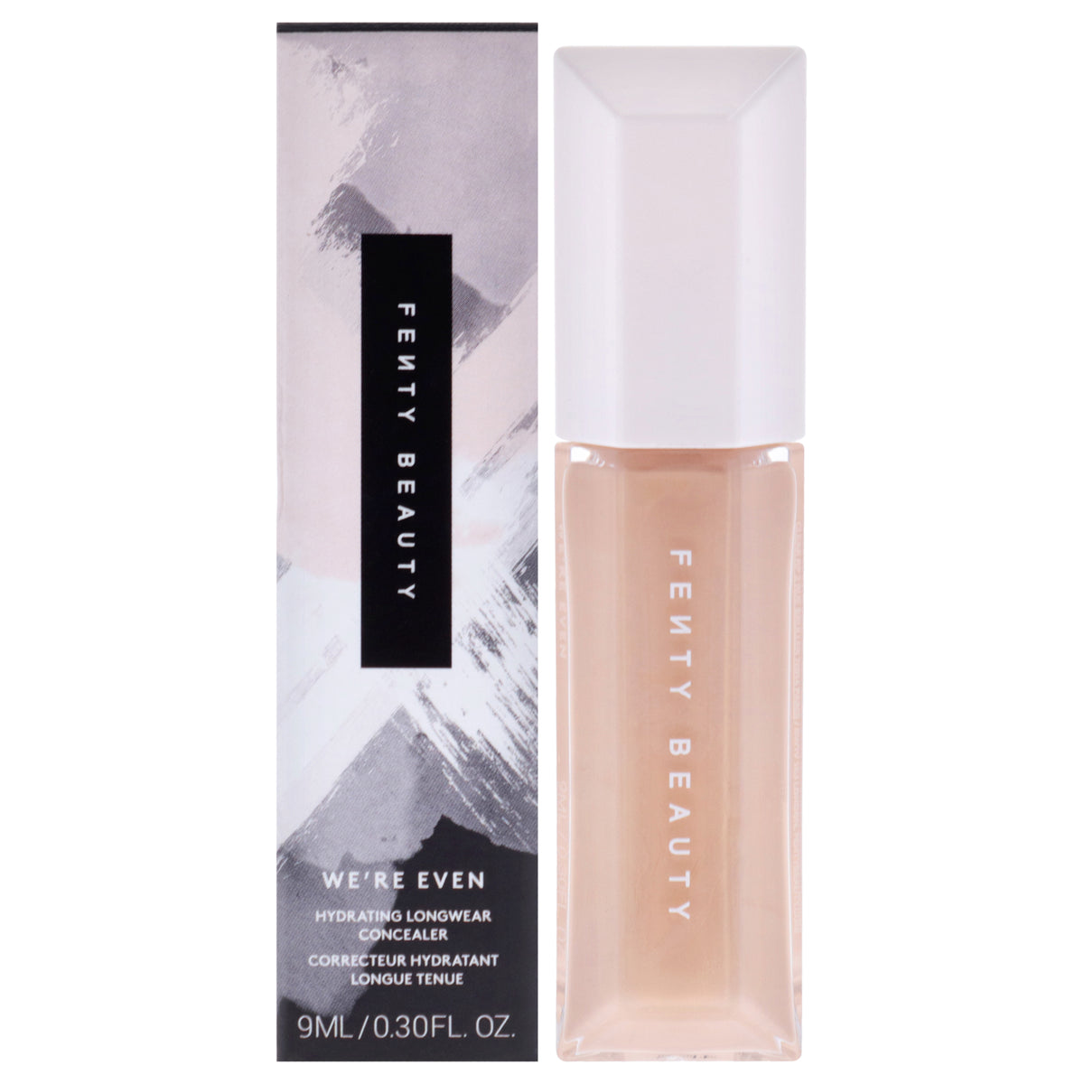 Were Even Hydrating Longwear Concealer - 240N Light Medium With Neutral Undertones by Fenty Beauty for Women - 0.3 oz Concealer
