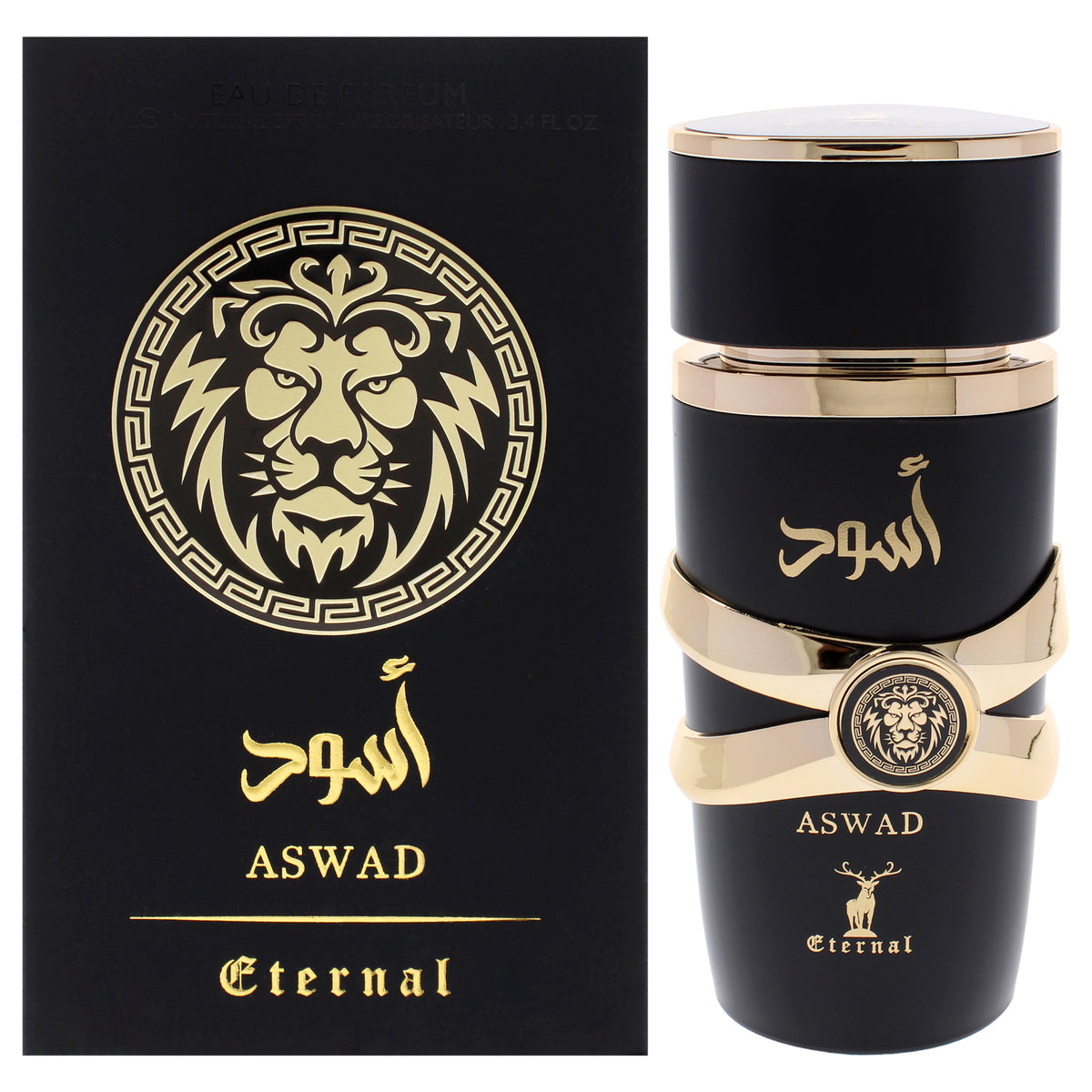 Eternal Collection - Aswad by Khalis for Men - 3.4 oz EDP Spray