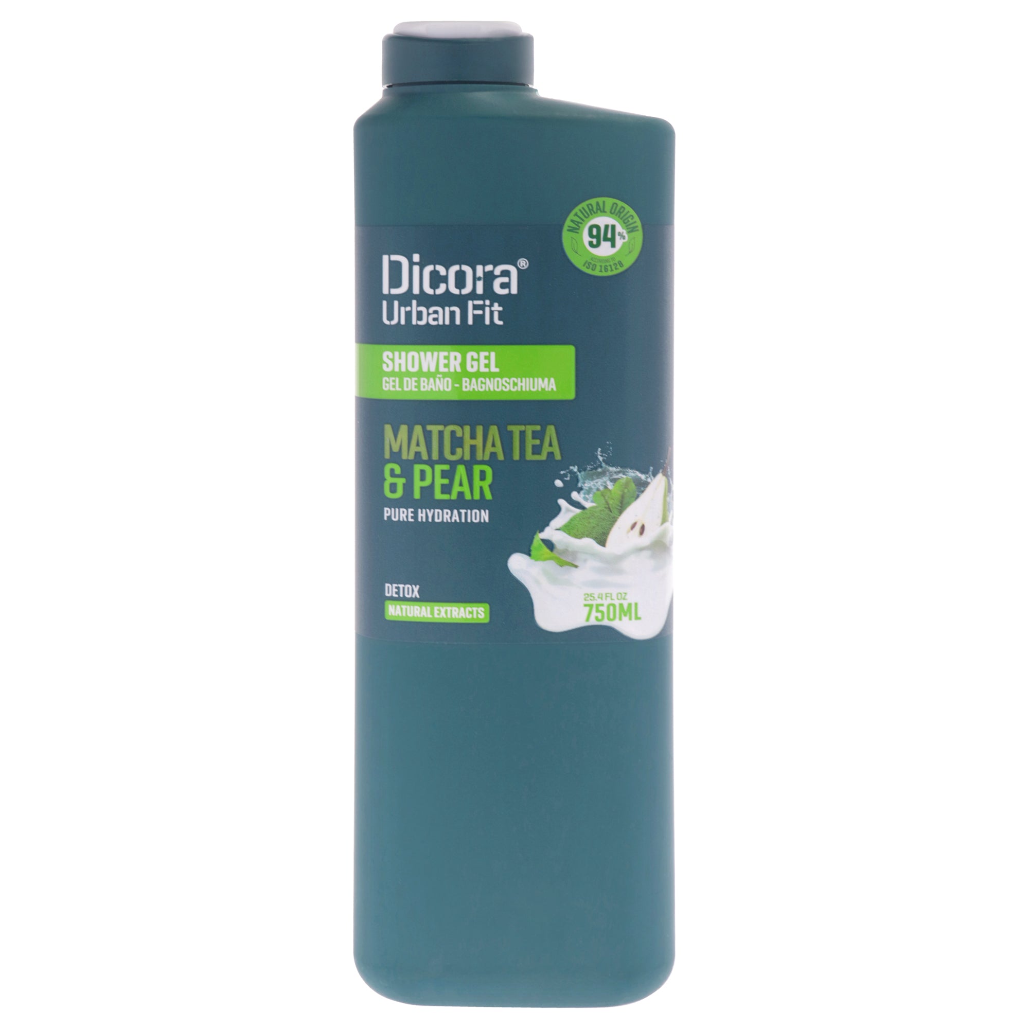 Purifying Shower Gel - Matcha Tea and Pear by Dicora Urban Fit for Unisex - 25.4 oz Shower Gel