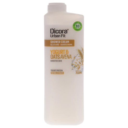 Shower Cream - Protein Yogurt and Oats Avena by Dicora Urban Fit for Unisex - 25.4 oz Shower Cream