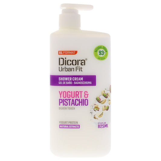 Shower Cream - Protein Yogurt and Pistachio by Dicora Urban Fit for Unisex - 27.8 oz Shower Cream