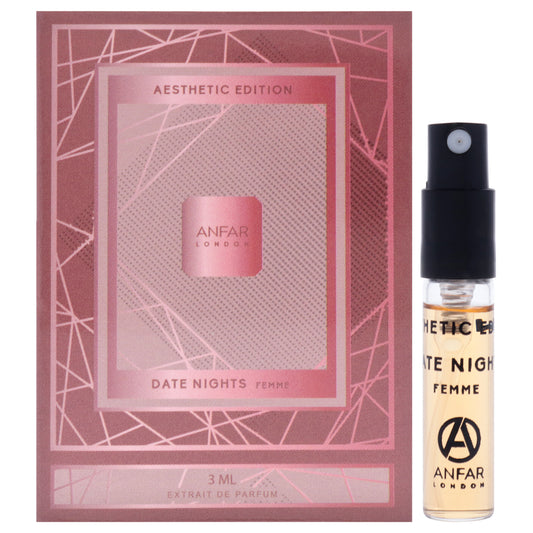 Aesthetic Edition - Date Nights by Anfar for Women - 3 ml Extrait De Parfum Spray Vial