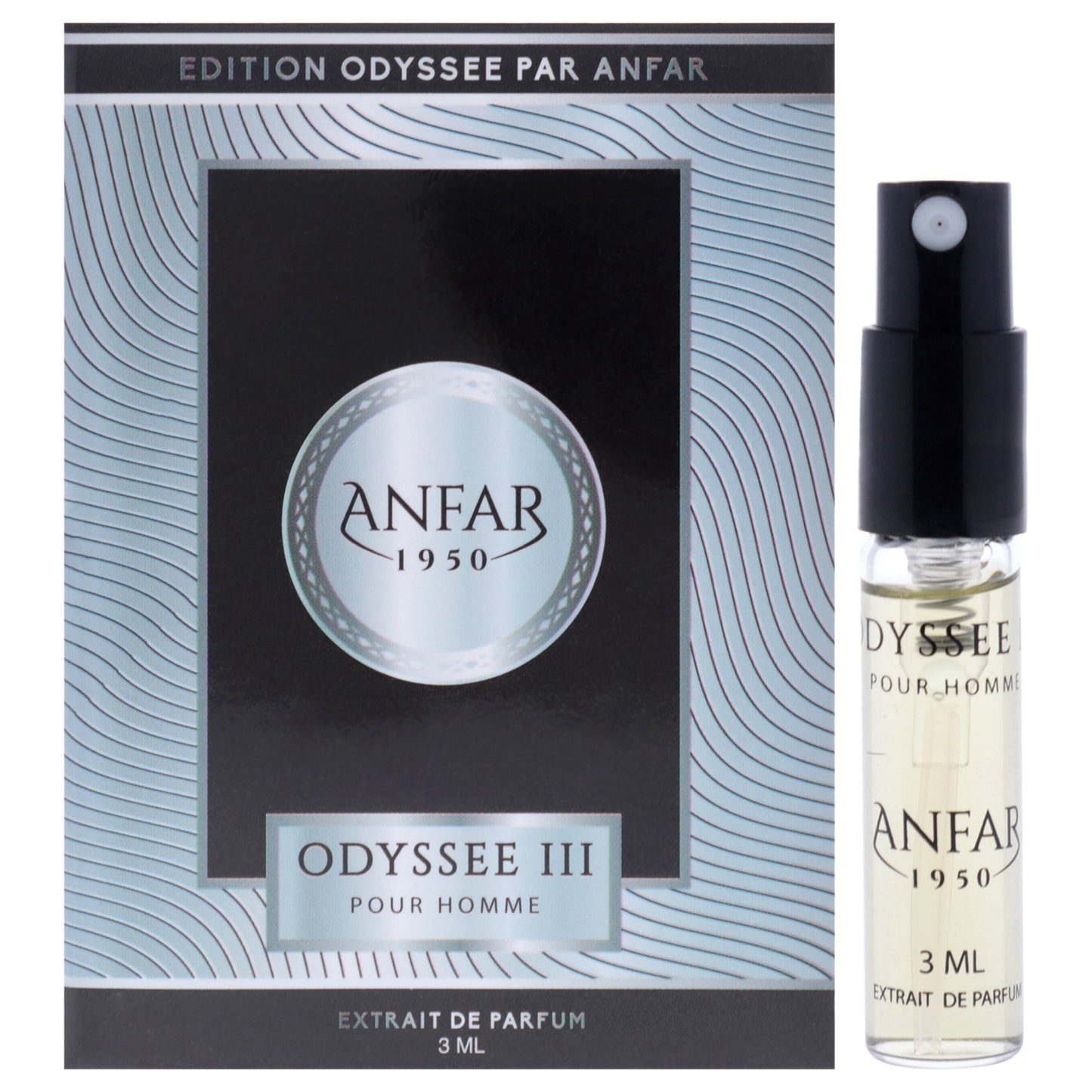 Odyssee Edition - III by Anfar for Men - 3 ml Extrait De Parfum Spray Vial