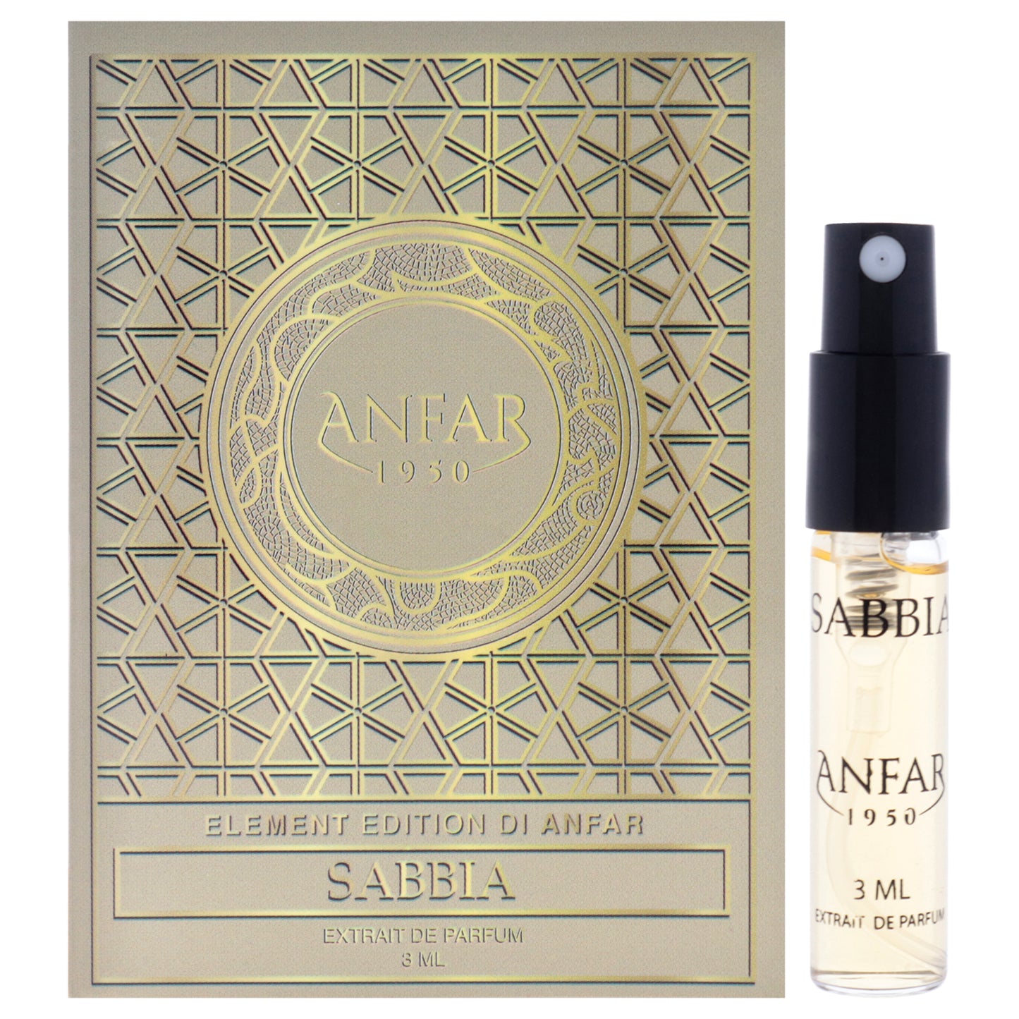 Element Edition - Sabbia by Anfar for Unisex - 3 ml Extrait De Parfum Spray Vial