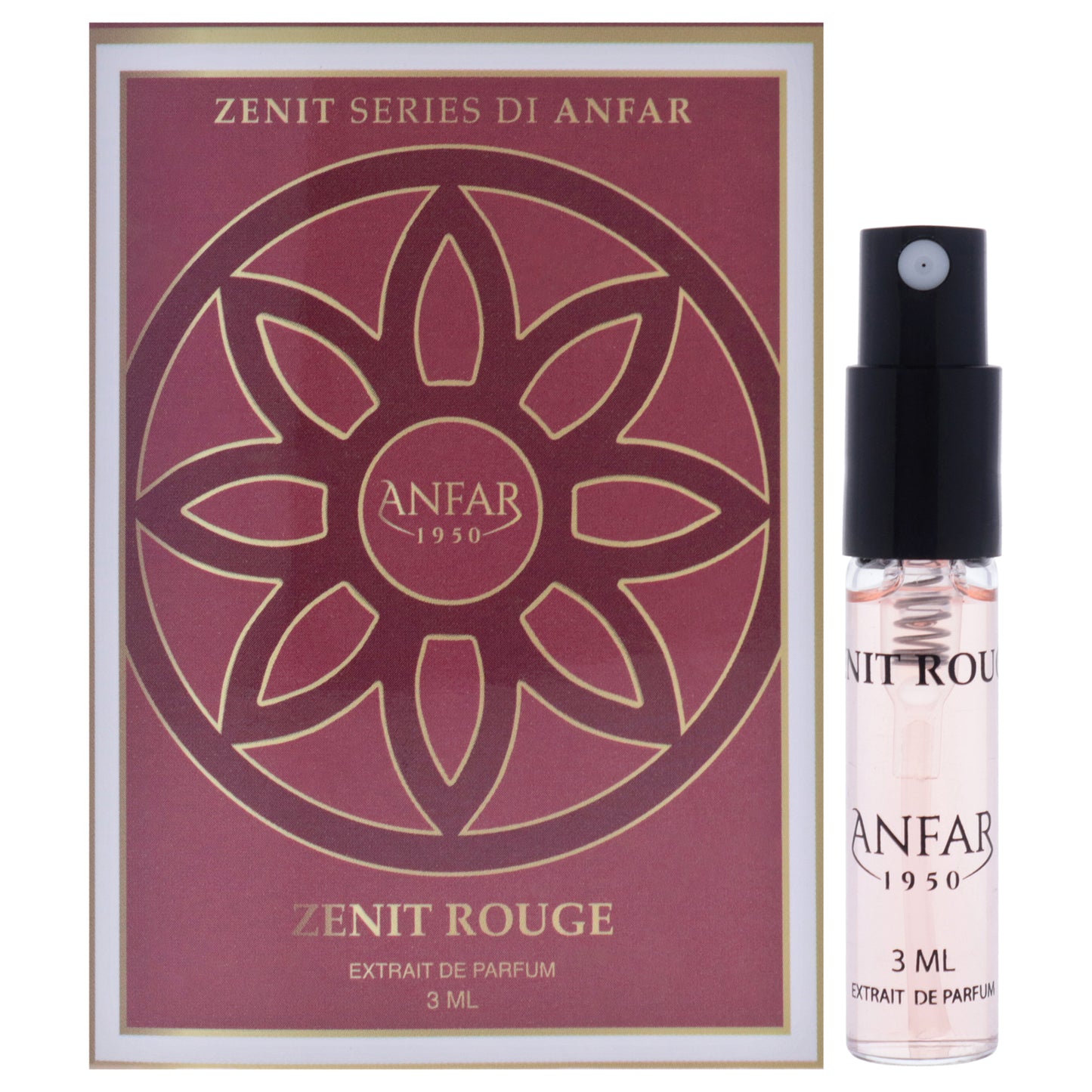 Zenit Series - Rouge by Anfar for Women - 3 ml Extrait De Parfum Spray Vial
