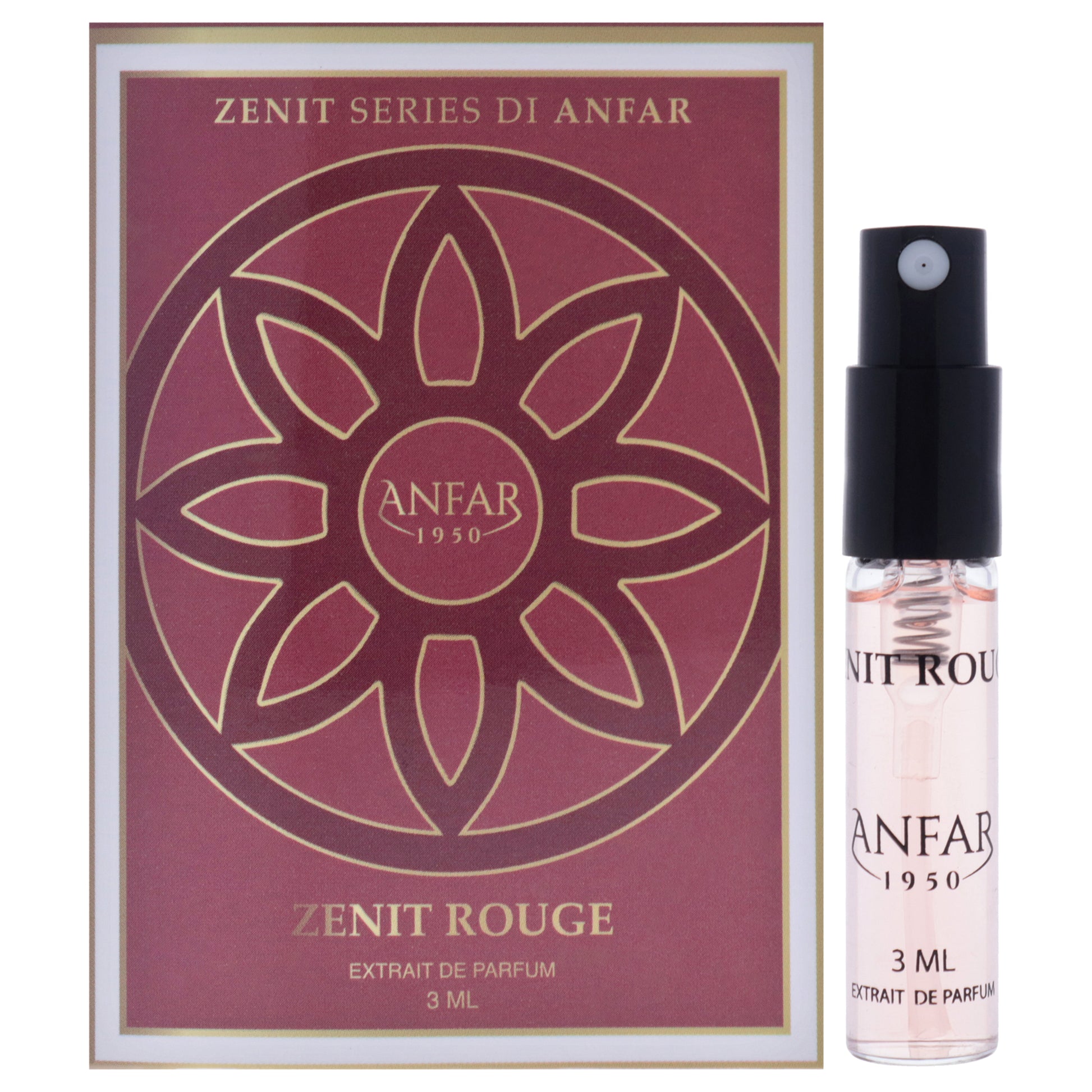 Zenit Series - Rouge by Anfar for Women - 3 ml Extrait De Parfum Spray Vial