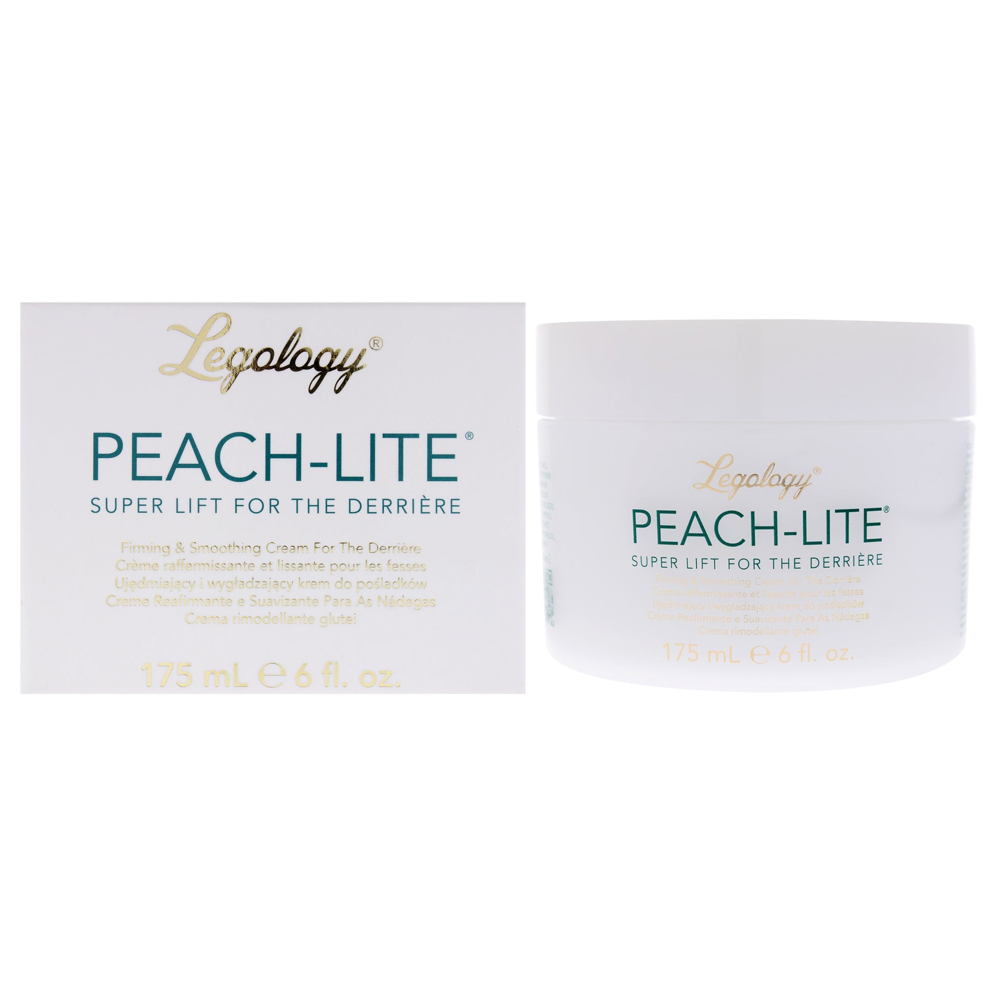 Peach-Lite Super Lift For The Derriere Cream by Legology for Women - 6 oz Cream