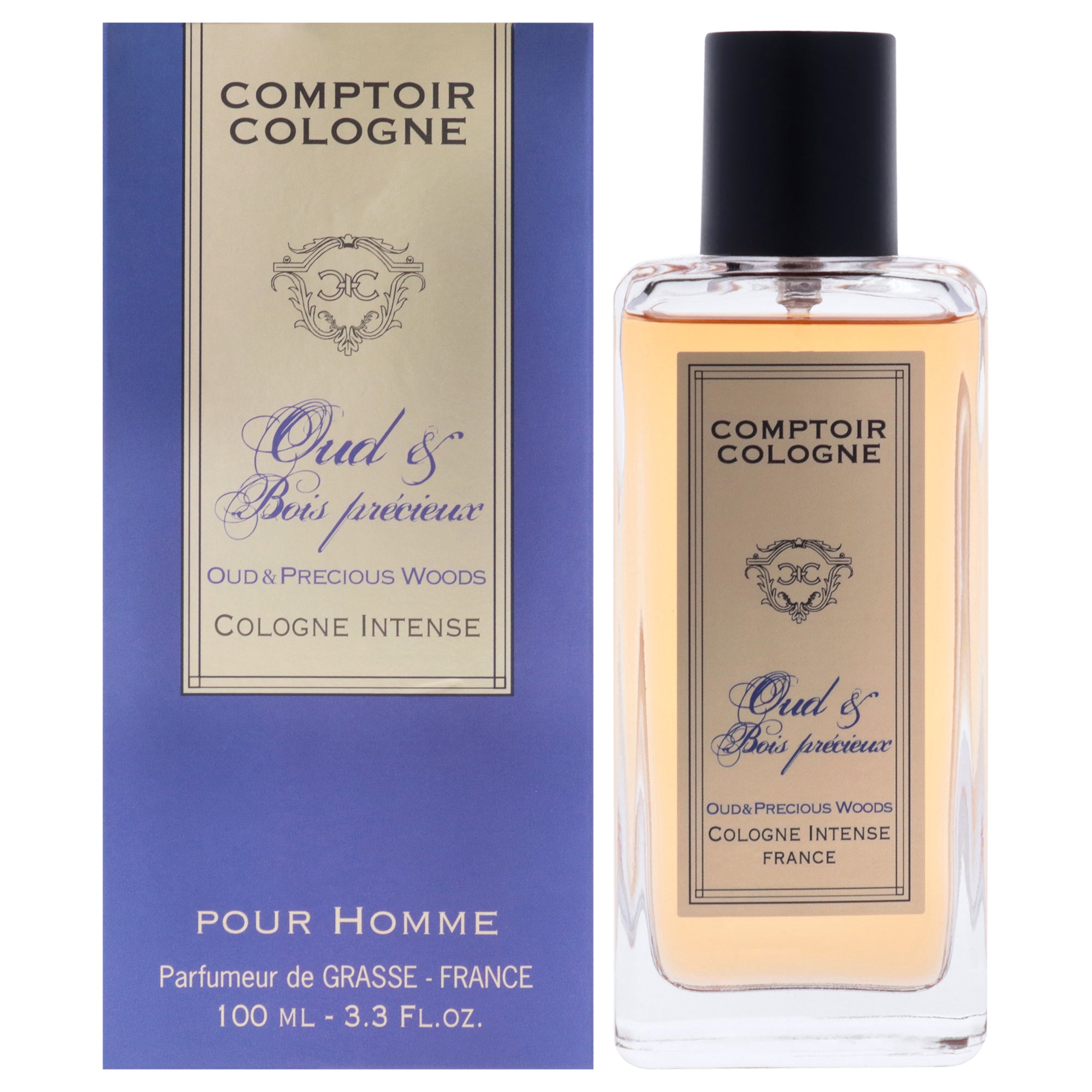 Oud and Precious Woods Intense by Comptoir Cologne for Men - 3.3 oz EDC Spray