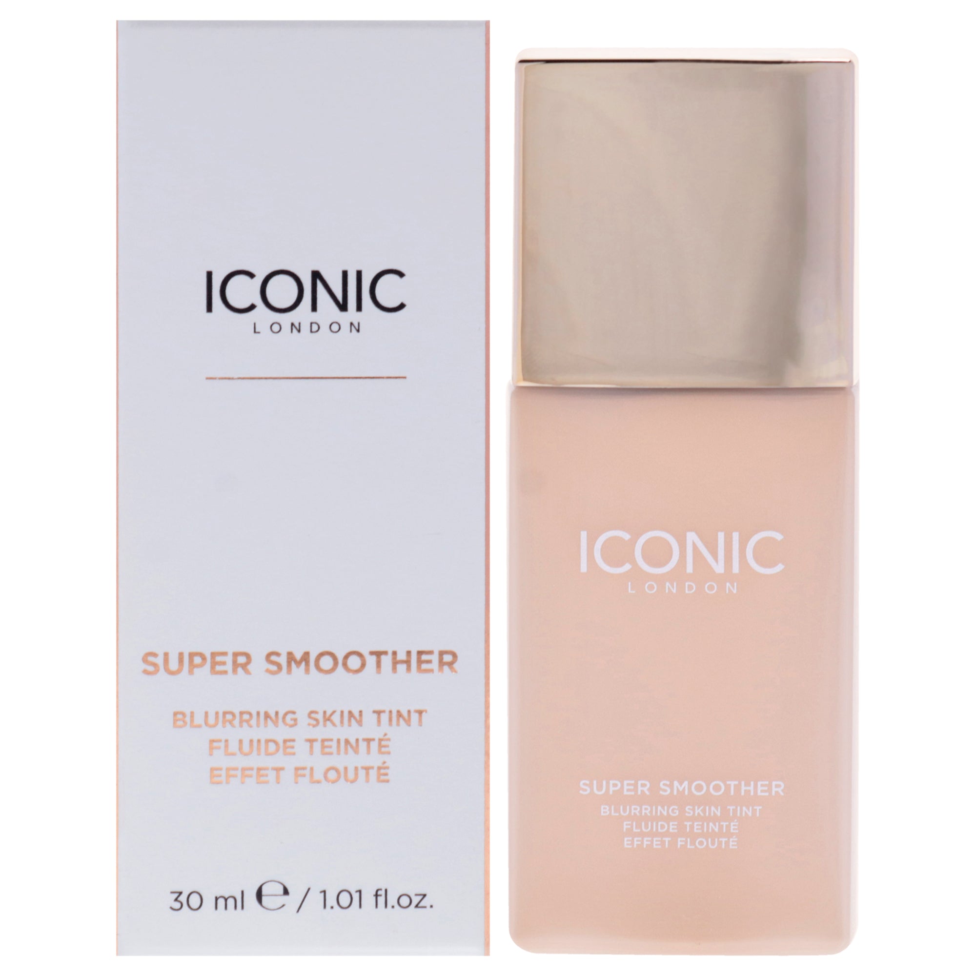 Super Smoother Blurring Skin Tint - Neutral Fair by Iconic London for Women - 1.01 oz Makeup