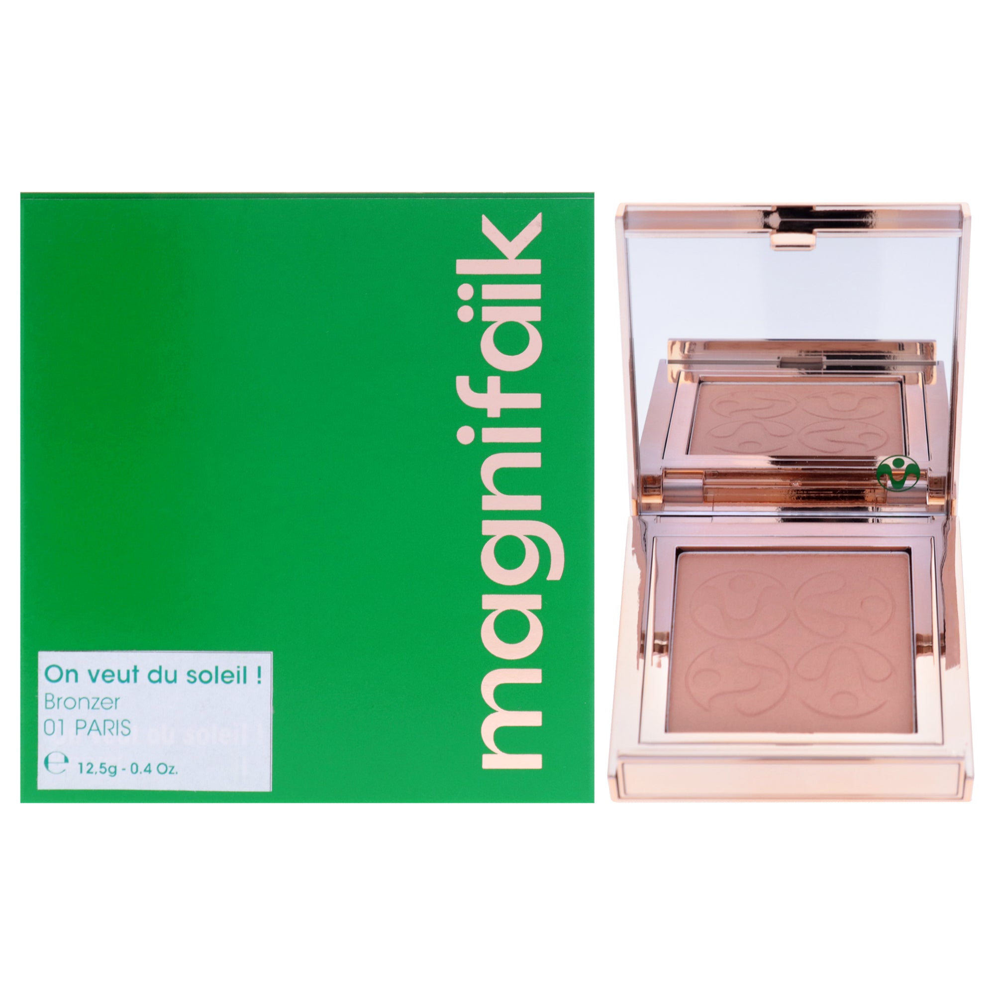 Bronzer - 01 Paris by Magnifaik for Women - 0.4 oz Bronzer