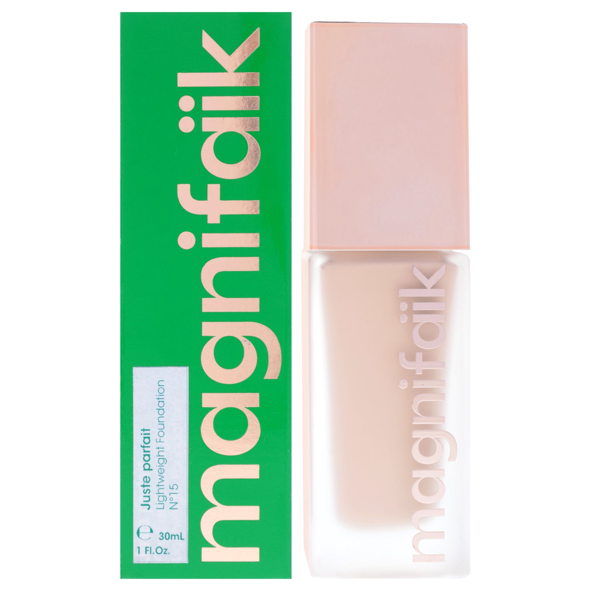 Lightweight Foundation - 15 Very Fair by Magnifaik for Women - 1 oz Foundation