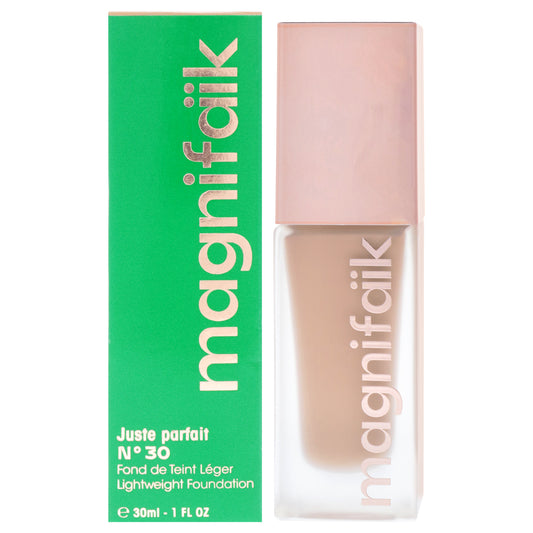 Lightweight Foundation - 30 Medium Skin by Magnifaik for Women - 1 oz Foundation