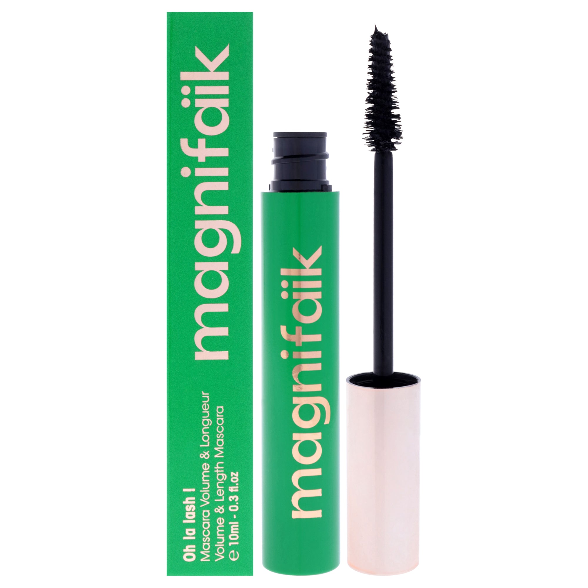 Volume and Length Mascara - Black by Magnifaik for Women - 0.3 oz Mascara