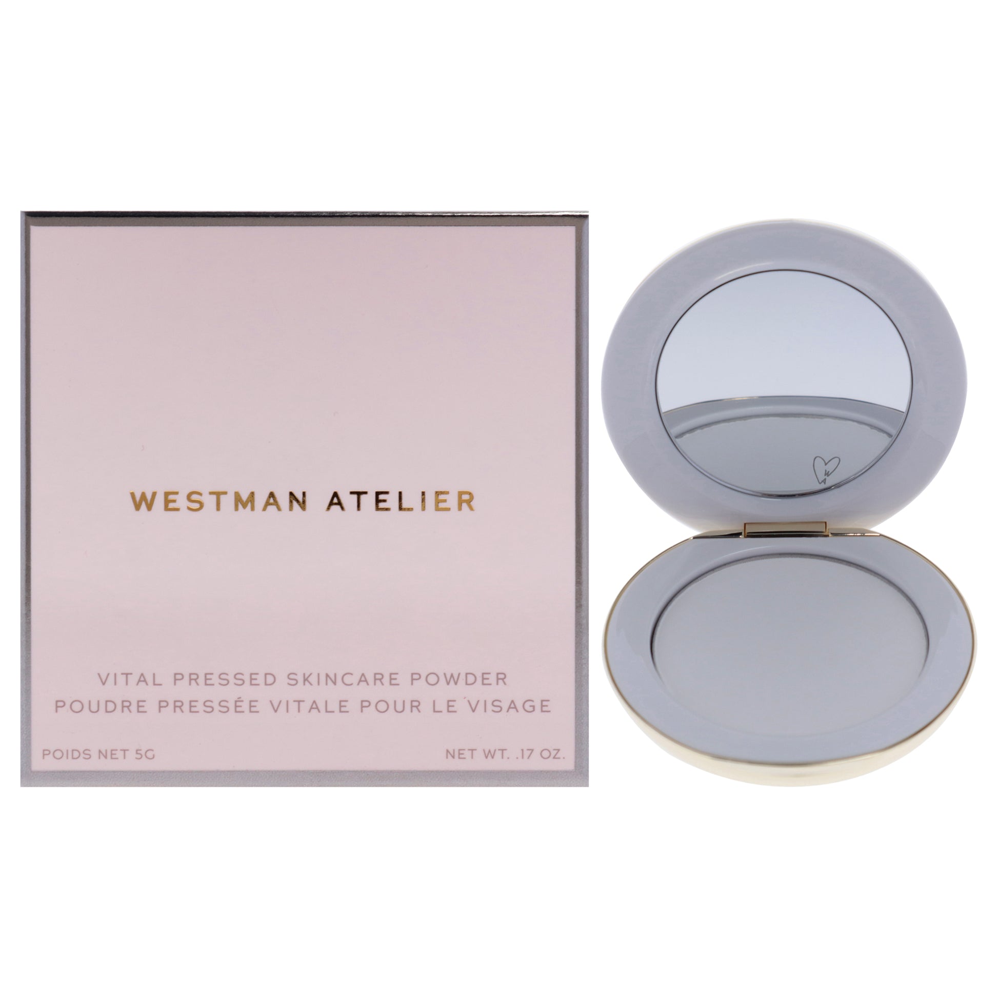 Vital Pressed Skincare Powder - Translucent by Westman Atelier for Women - 0.17 oz Powder