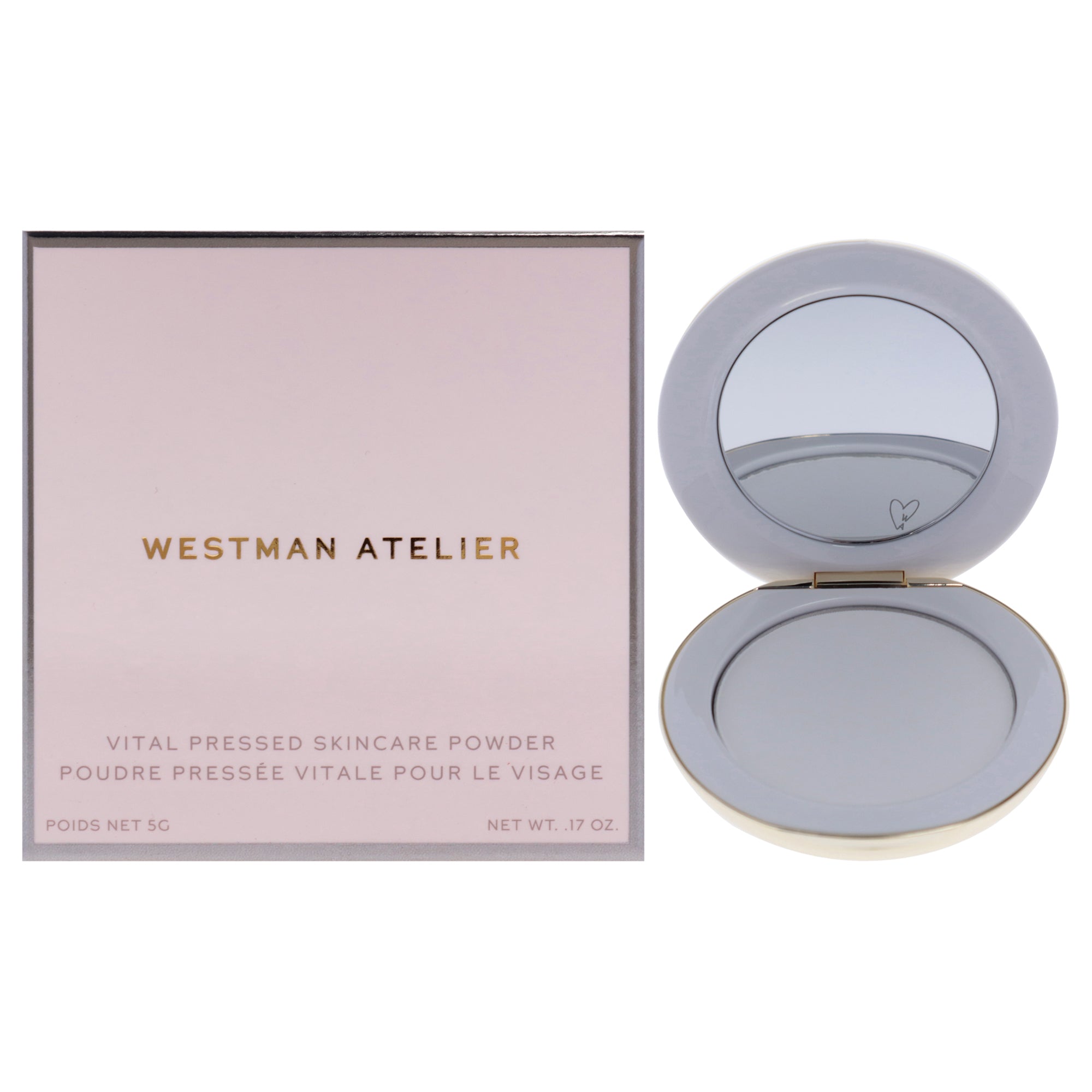 Vital Pressed Skincare Powder - Translucent by Westman Atelier for Women - 0.17 oz Powder