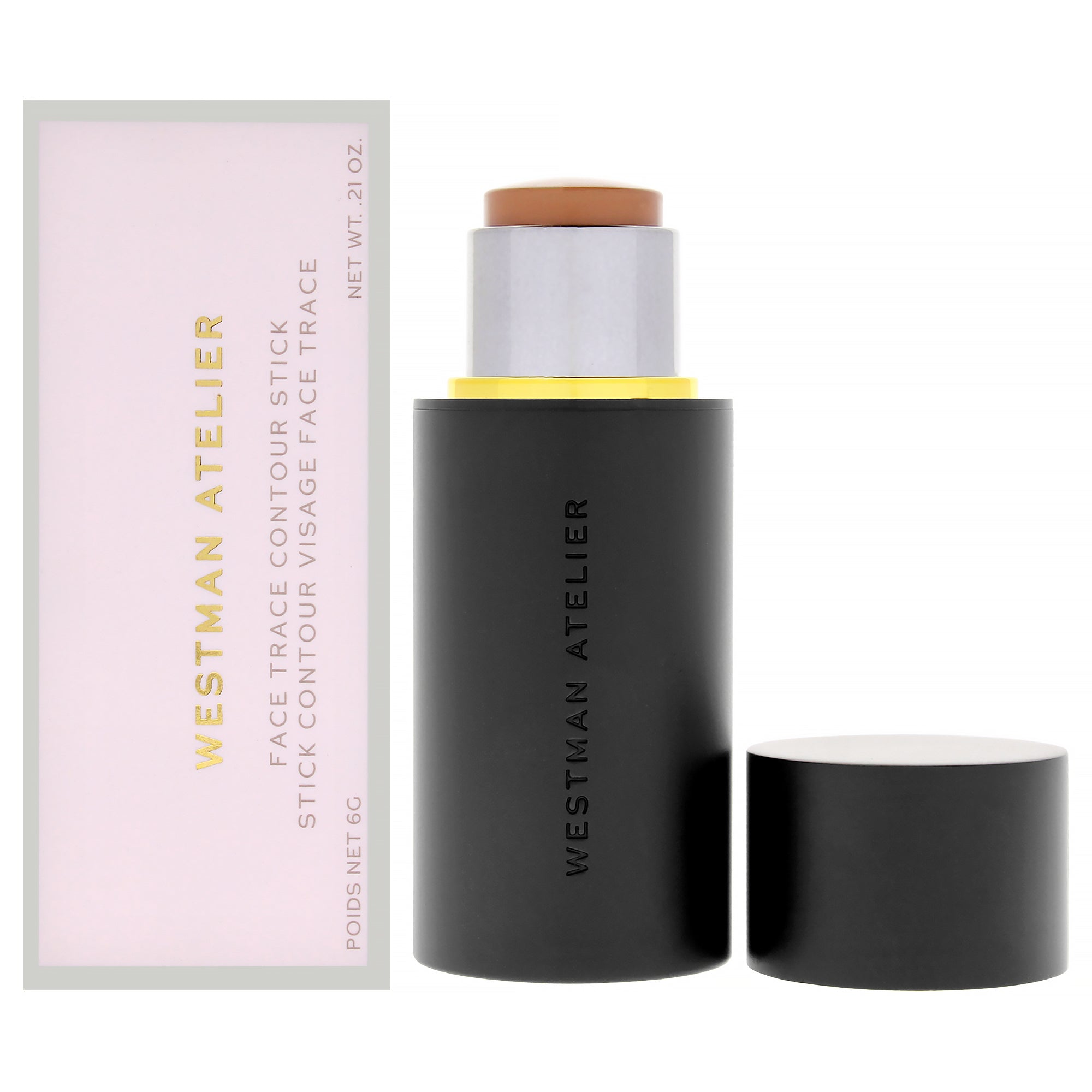 Face Trace Contour Stick - Truffle by Westman Atelier for Women - 0.21 oz Makeup