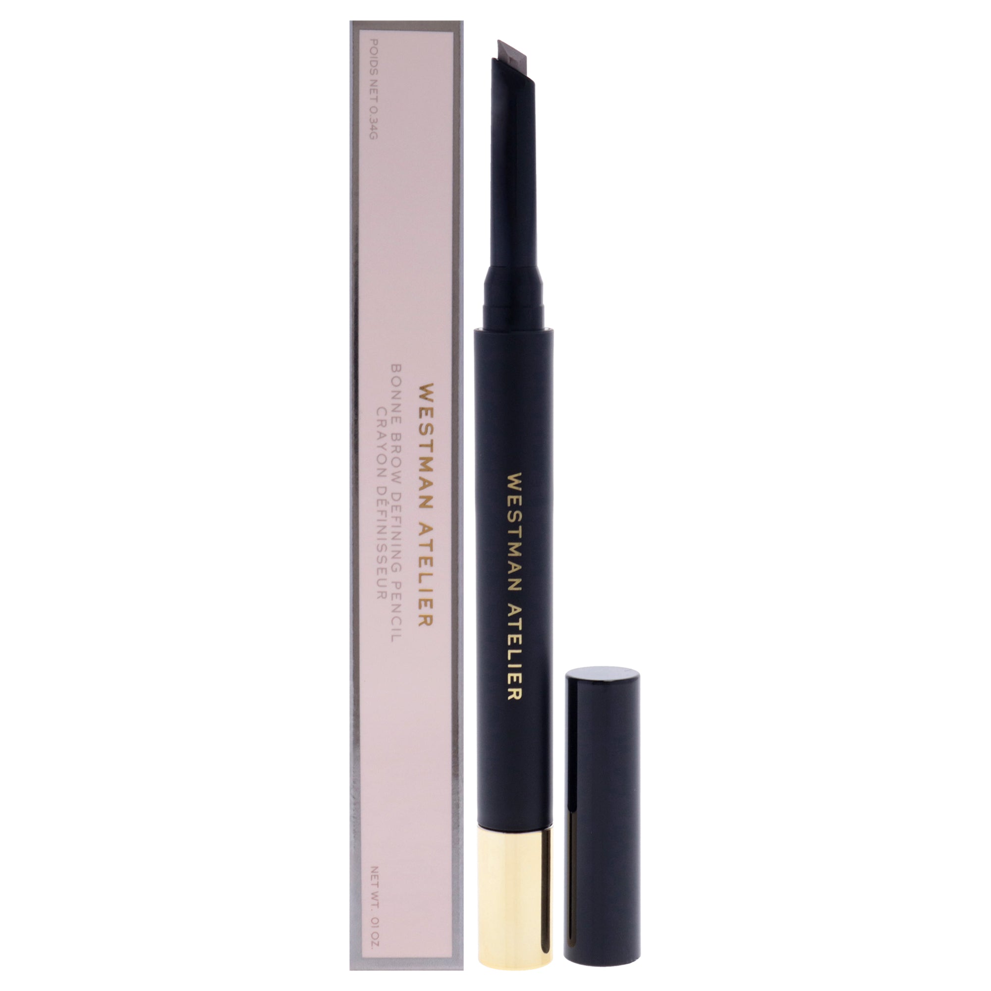 Bonne Brow Defining Pencil - Stone by Westman Atelier for Women - 0.01 oz Eyebrow Pencil