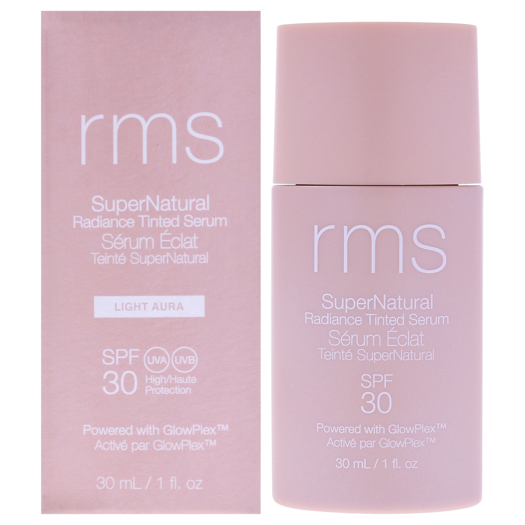 SuperNatural Radiance Tinted Serum SPF 30 - Light Aura by RMS Beauty for Women - 1 oz Makeup