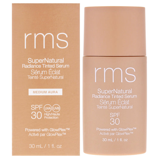 SuperNatural Radiance Tinted Serum SPF 30 - Medium Aura by RMS Beauty for Women - 1 oz Makeup