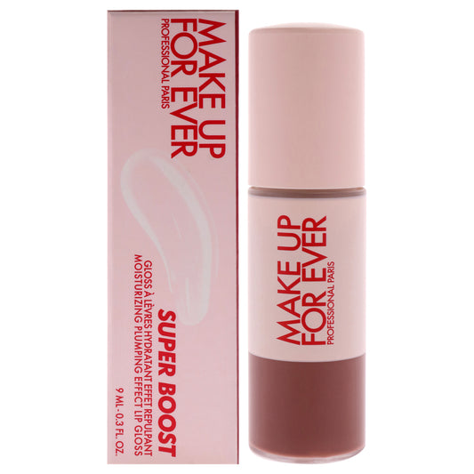 Super Boost Lip Gloss - 06 Wherever Walnut by Make Up For Ever for Women - 0.3 oz Lip Gloss