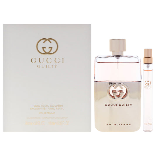 Gucci Guilty 2 Pc Gift Set 3oz EDP Spray