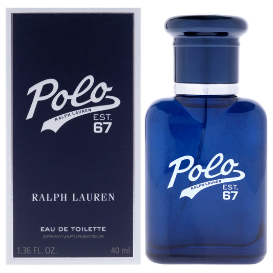 Polo 67 by Ralph Lauren for Men - 1.36 oz EDT Spray (Refillable)