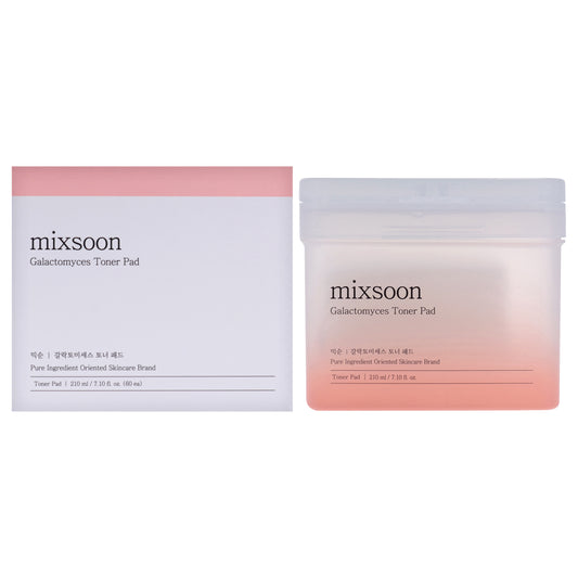 Galactomyces Toner Pad by Mixsoon for Women - 60 Pc Pads