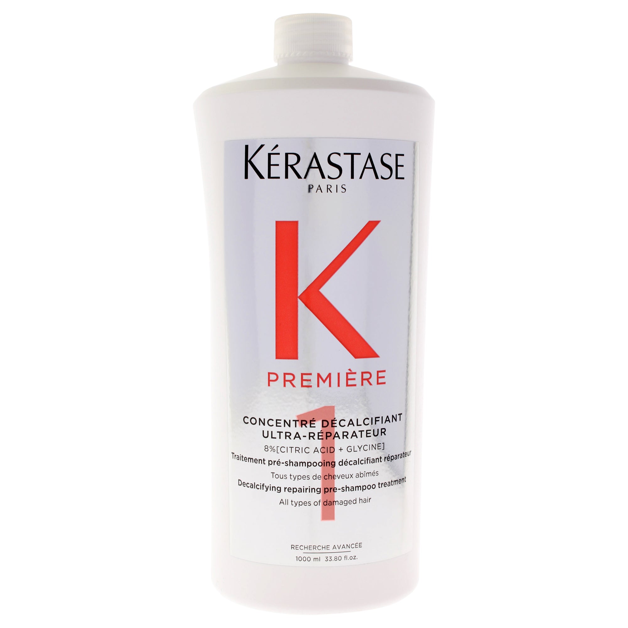 Premiere Decalcifying System Reparative Pre Shampoo Treatment by Kerastase for Unisex - 33.8 oz Treatment