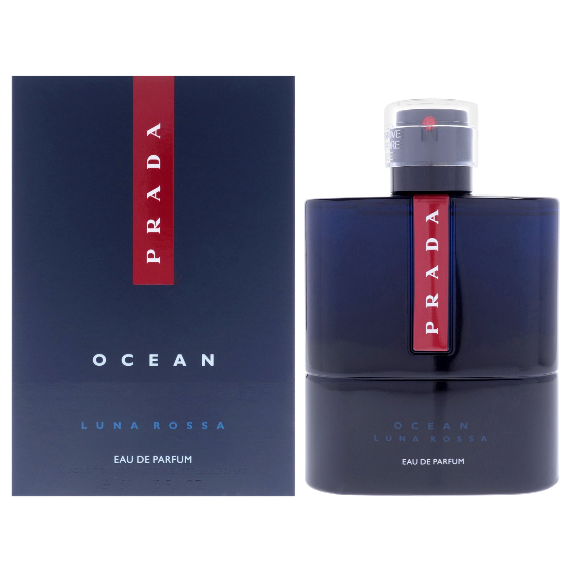 Luna Rossa Ocean by Prada for Men - 5 oz EDP Spray (Refillable)