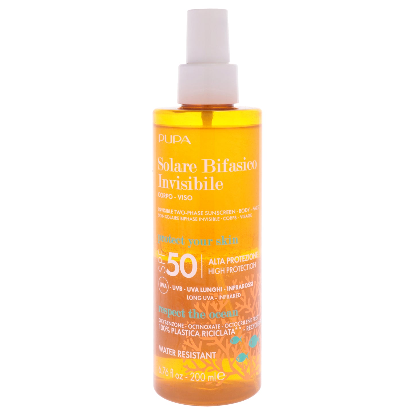 Invisible Two-Phase Body and Face Sunscreen SPF 50 6.7 oz Sunscreen