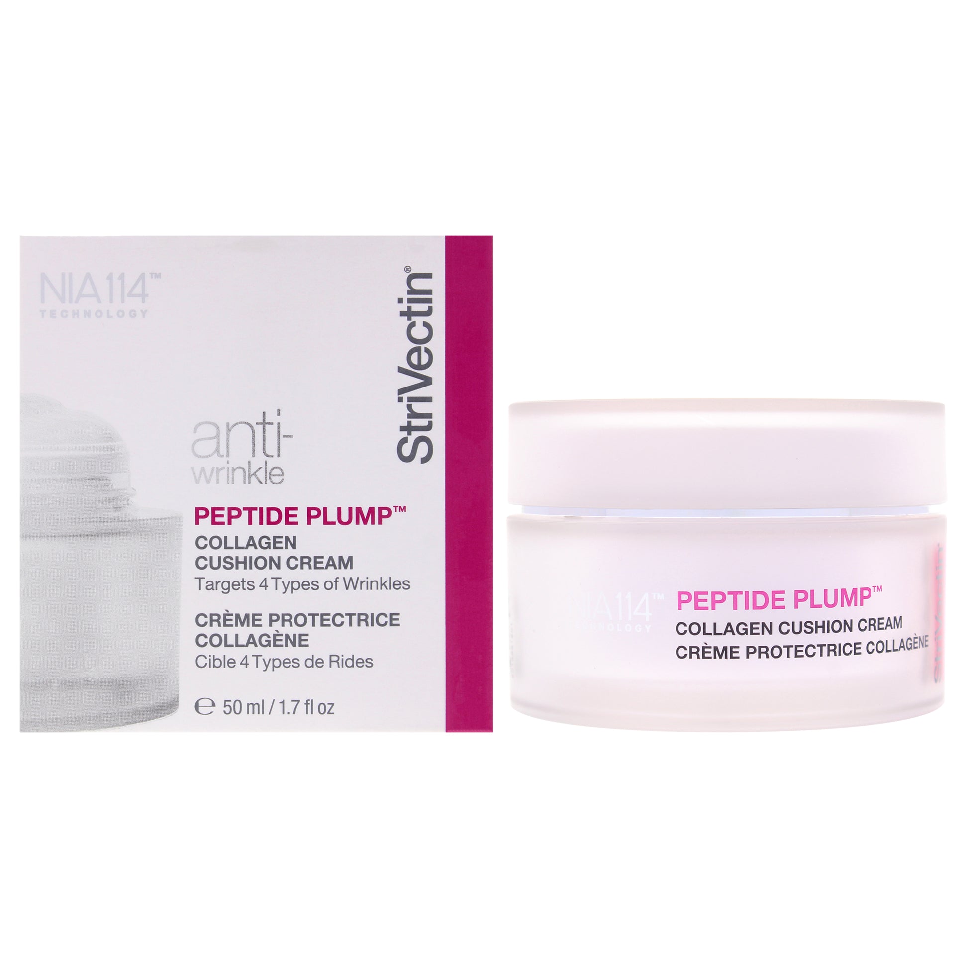 Peptide Plump Collagen Cushion Cream by Strivectin for Unisex - 1.7 oz Cream